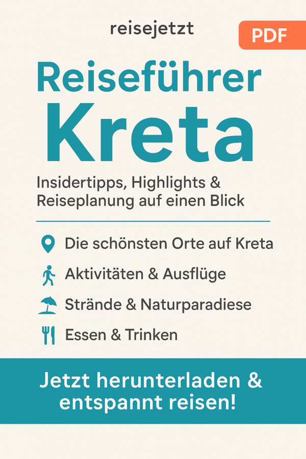 Reiseführer Kreta 2025 als PDF – Insidertipps, Highlights & Reiseplanung auf einen Blick