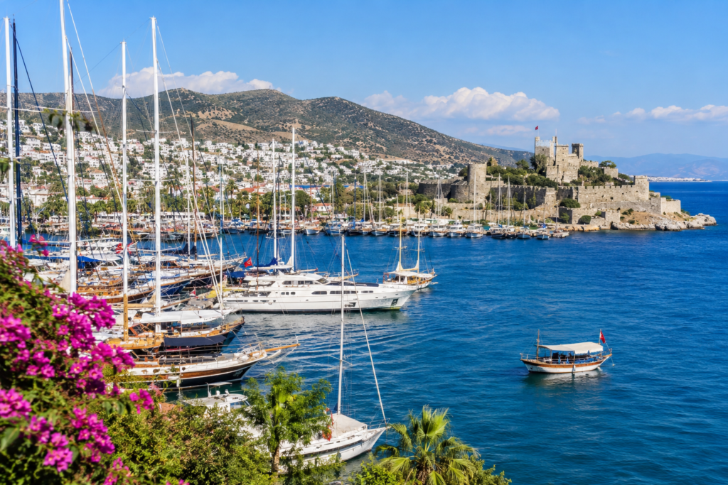Urlaub Türkei 2026 – Was kostet es wirklich und lohnt es sich noch? 1 Urlaub Tuerkei 2026 – Bodrum Hafen Yachten Aegaeis